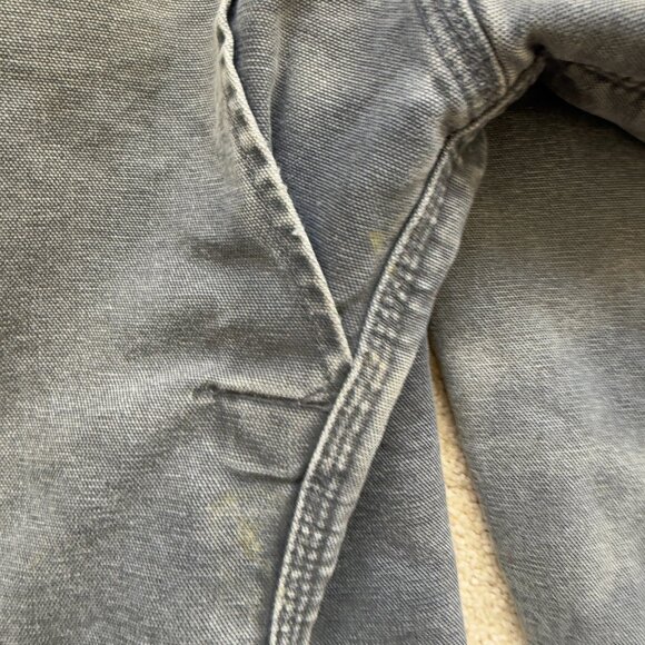 Vintage well worn Carhartt jacket esti size l-xl - Picture 12 of 15